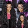 Fashionable lace synthetic headband small coiled tube curly hair wig