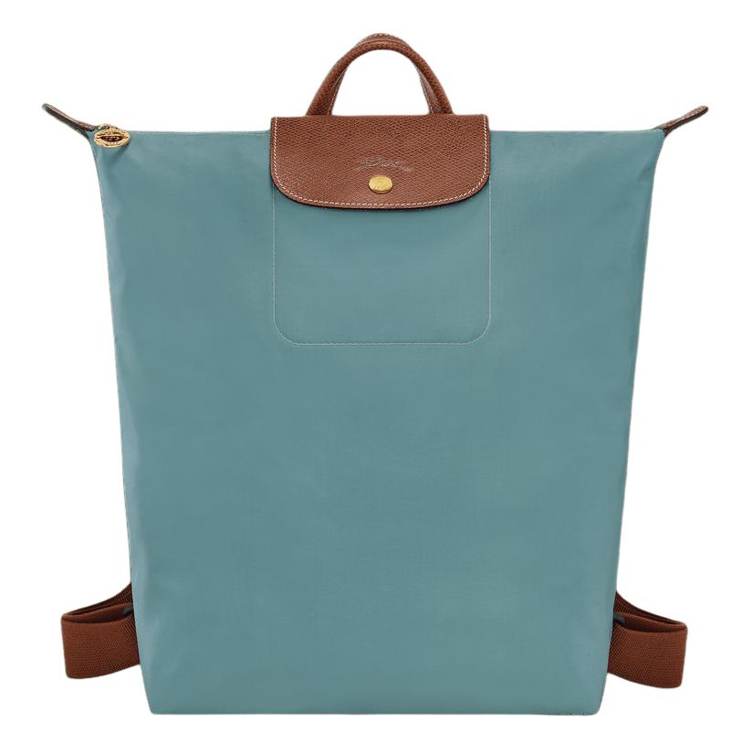 

Longchamp Le Pliage Original Textured Logo Adjustable Wide Shoulder Strap Backpack Women backpack Eucalyptus-Green 10284089P93 Basic Set (Bag)