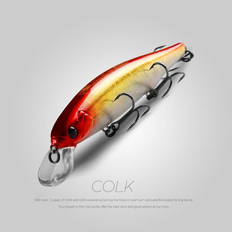 Bear King BEARKING 110mm 15g Floating Minnow Fishing Lure (Dives 1.5m) M111