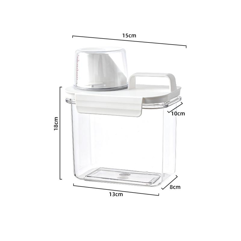 Food Sealed Tank Plastic Storage Box Multigrain Grain Storage Rack Household Storage Tank 1100ml