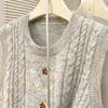 Tangshi Women's Embroidered Knitted Pullover Vest