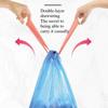 4-Gallon Thickened Drawstring Trash Bags, Portable for Home Kitchen/Dorm, Strong Household Garbage Bags RQSL-WM-0063-51