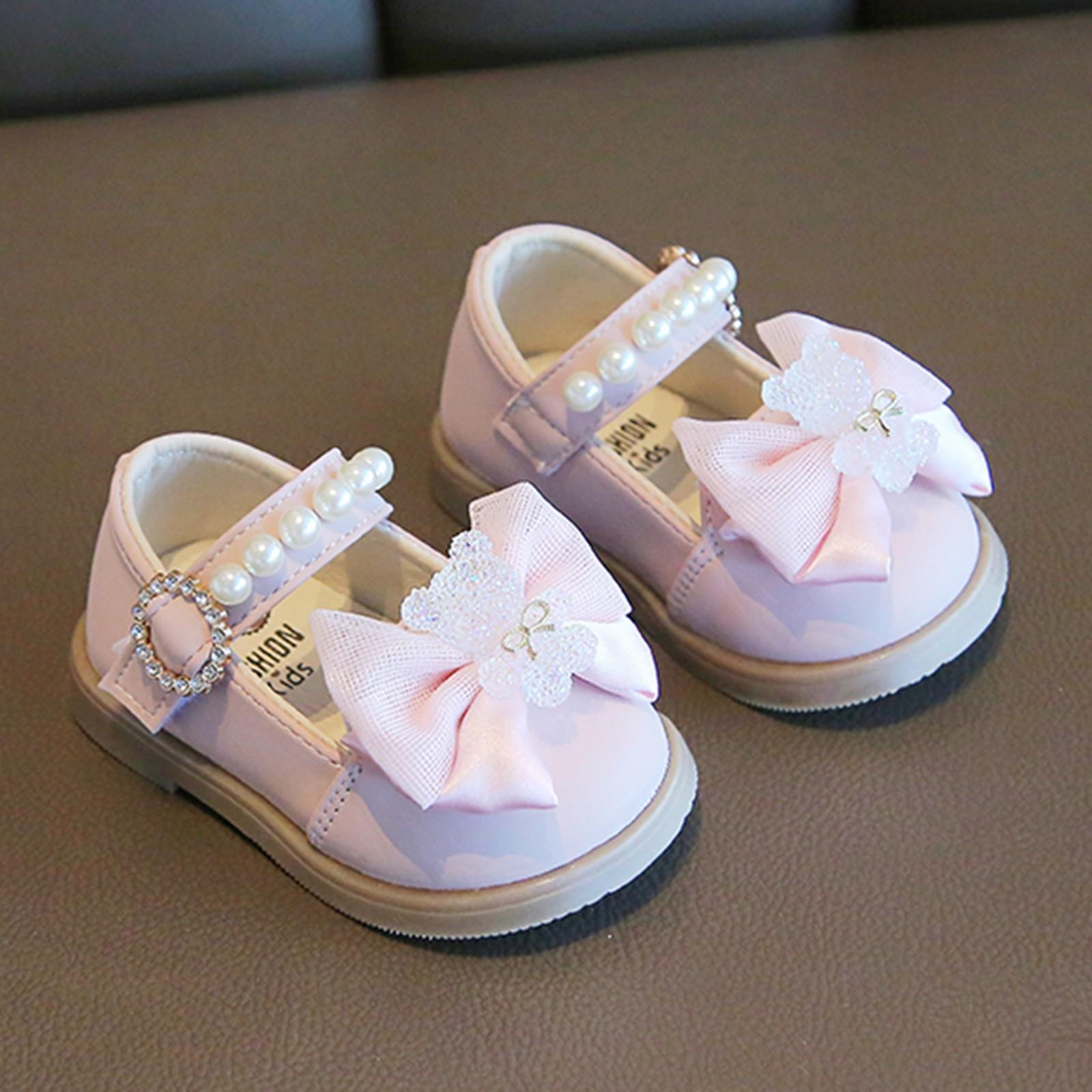 

Новые повседневные красочные танцевальные туфли с бантом из бриллиантов для детей, обувь для выступлений 25 розовый