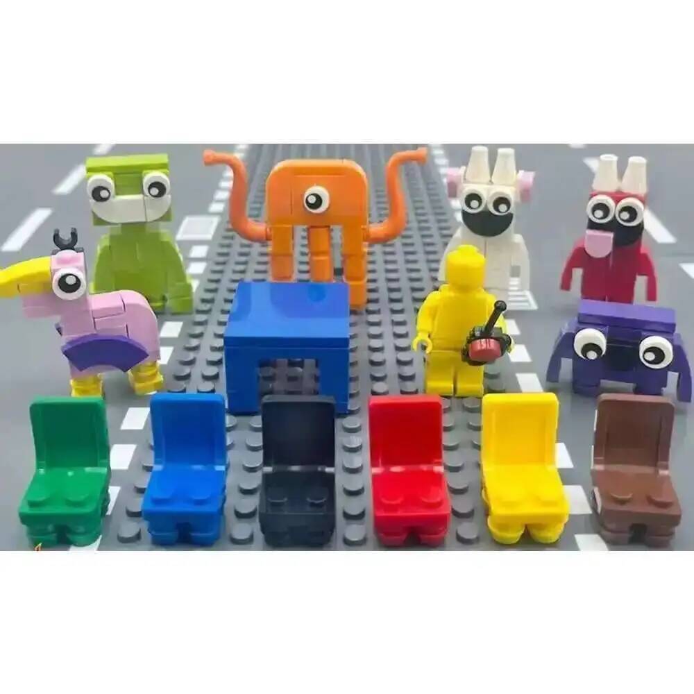 Banban Bahçesi 8 Blok Banban Bahçesi 0 Yapı Blokları Truffletoot Flumbo Syringeon Bittergiggle Jester Dadadoo Blok Oyuncak