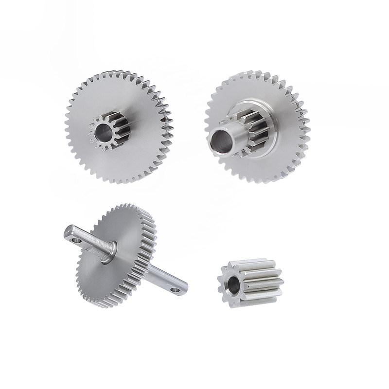 Stainless Steel TRX4M Overdrive Underdrive Transmission Gear Pinion Set for 1/18 RC Crawler Car TRX4-M Upgrade Parts