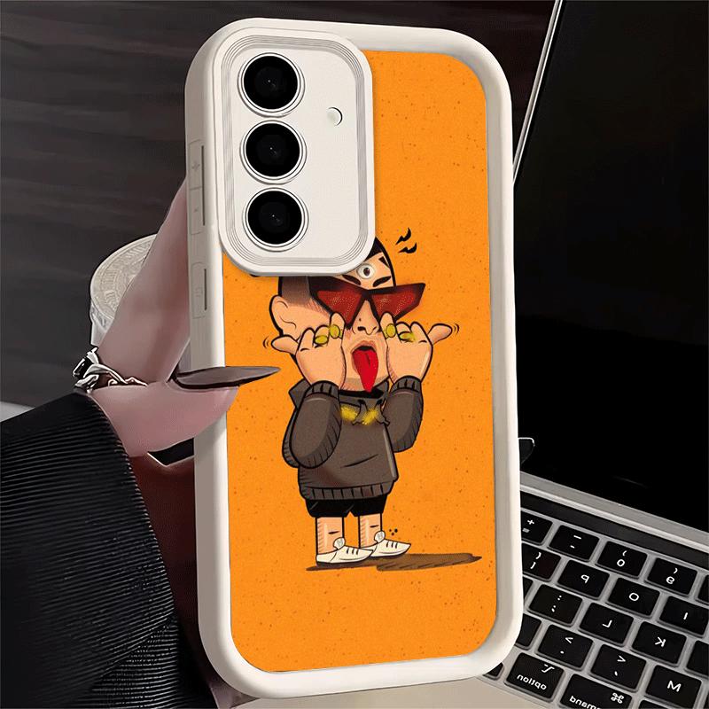 Phone Case for Samsung Galaxy A17 A16 A15 A14 A13 Bad Bunny Heart A56 A36 A26 A55 A35 A25 A54 A34 A24 A53 A33 A23 A07 A06