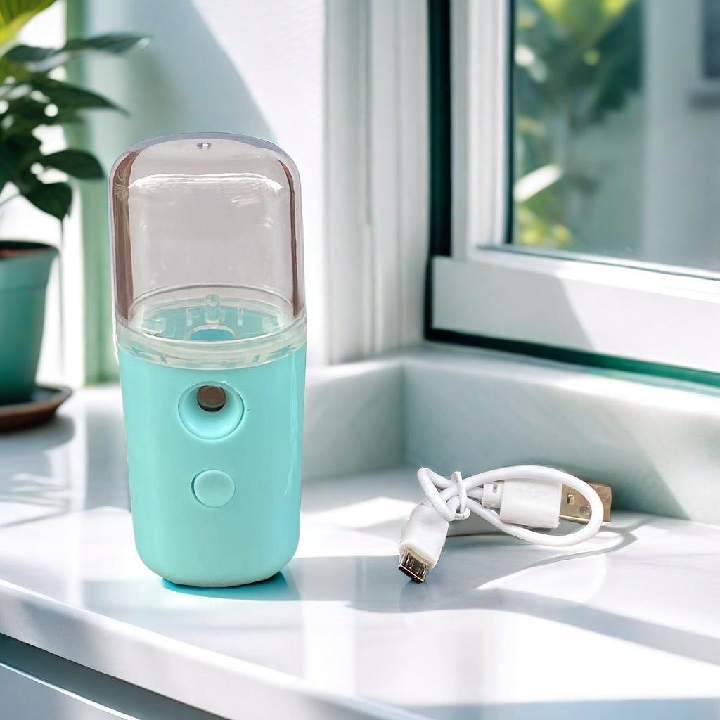 Portable Facial Mist Sprayer with USB Rechargeable Fine Mist for Travel Hydration
