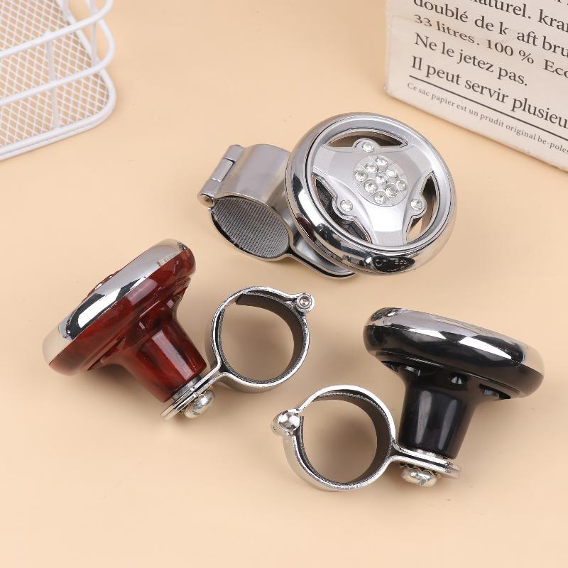 For Steering Wheel Booster Steering Wheel Booster Assisted Driving Safety Electroplating Power Handle Spinner Truck