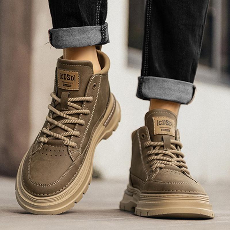 Męskie nowe jesienne oddychające retro casualowe buty czarne proste wygodne codzienne casualowe płaskie do pracy męskie buty