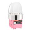 Electric Cotton Candy Machine, 1000W Electric Floss Maker With Cover, Commercial Cotton Candy Machine w/Stainless Steel Bowl & Sugar Scoop, Ideal for