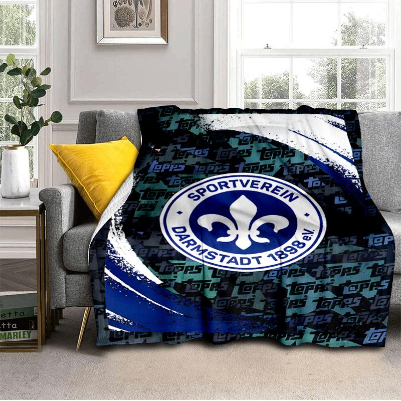 Sport Club Darm-stadt  Blanket Lightweight Ideal Bedding Blanket Perfect for Travel, Camping, Living Rooms, Offices, Sofas, Fan Christmas gift