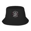 Vintage Logo AX Bucket Hat for Summer Vocation Skeleton Death Metal Bob Hat Hip Hop Lightweight for Camping Getaway Headwe