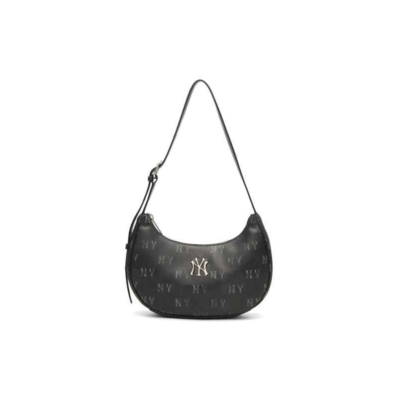 

MLB Женская сумка через плечо из ПУ, разноцветная, повседневная, 3ABQMV65N Basic Set (Bag) чёрный
