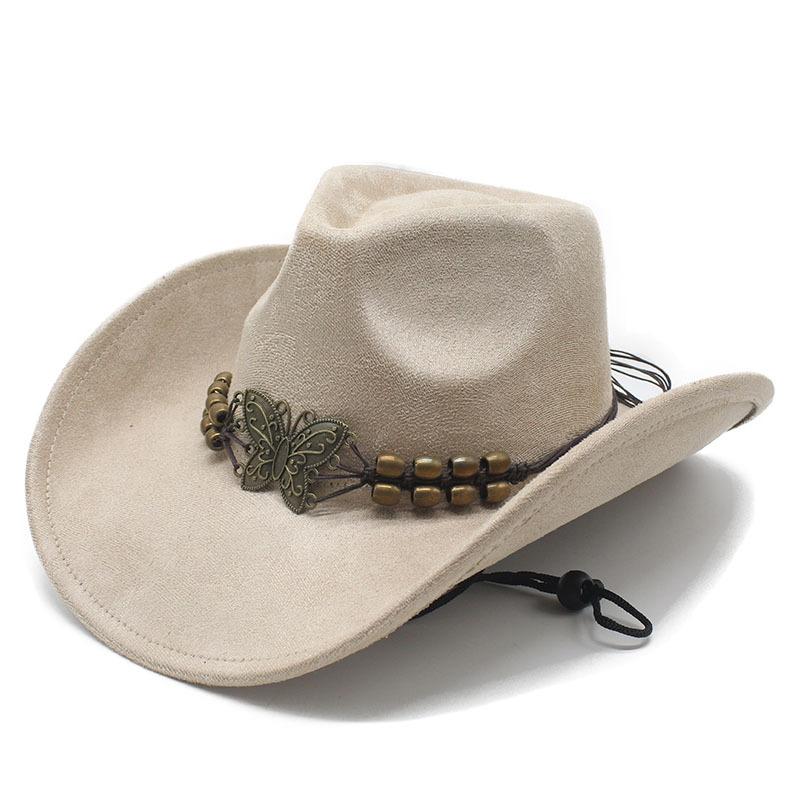 Ebay big edge peach heart top suede western cowboy top hat jazz hat fashion hat vintage