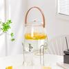 Large Capacity Refrigerator Water Dispenser with Faucet -  Fruit Tea Cold Water Jug & Beverage Bucket