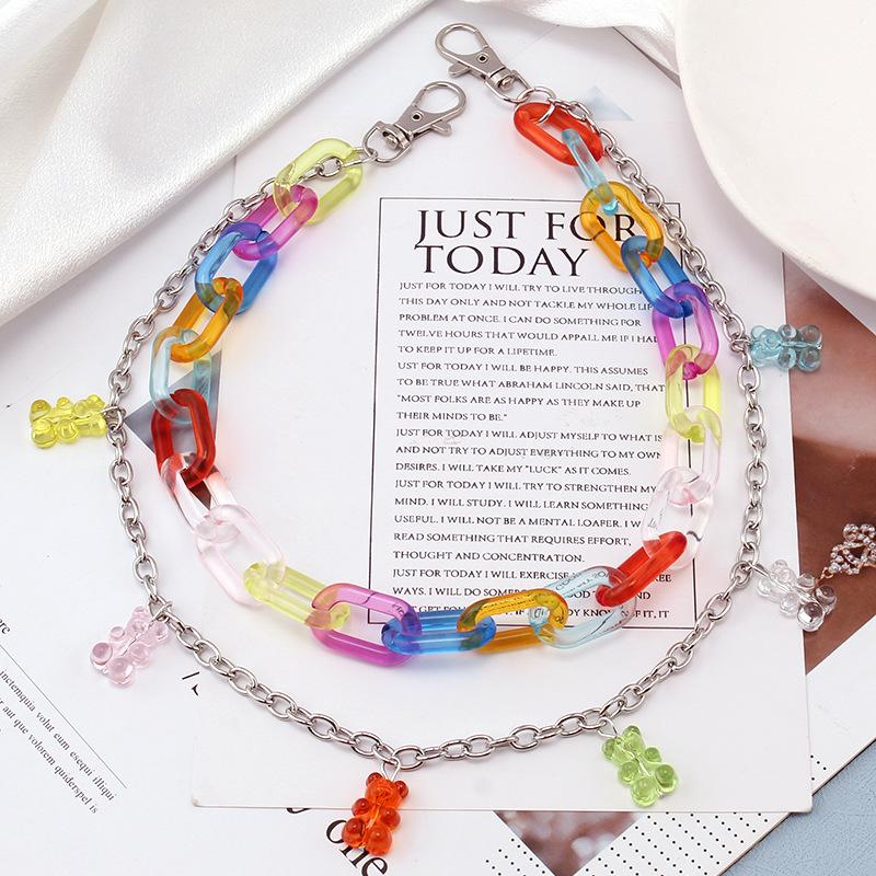 2025 Pants Chain Wallet Chain Punk Hip Hop Butterfly Lock Charm Jeans Chains Rock for Women Men Clothing Accessorie