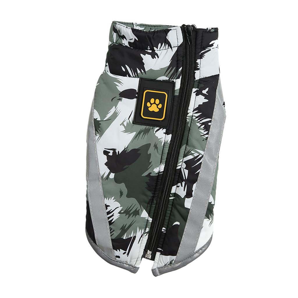 Hunde Warme Weste Weich Reflektierend Winddicht Wasserdicht Verdickt Hunde Winterjacke für Mittelgroße Große Haustiere