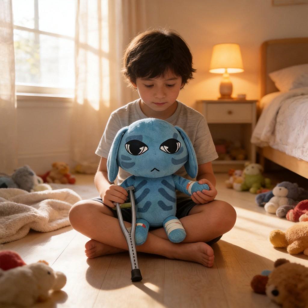 Animal Hospital Plush Toy Set With Soft Pp Cotton For Kid And Collectors