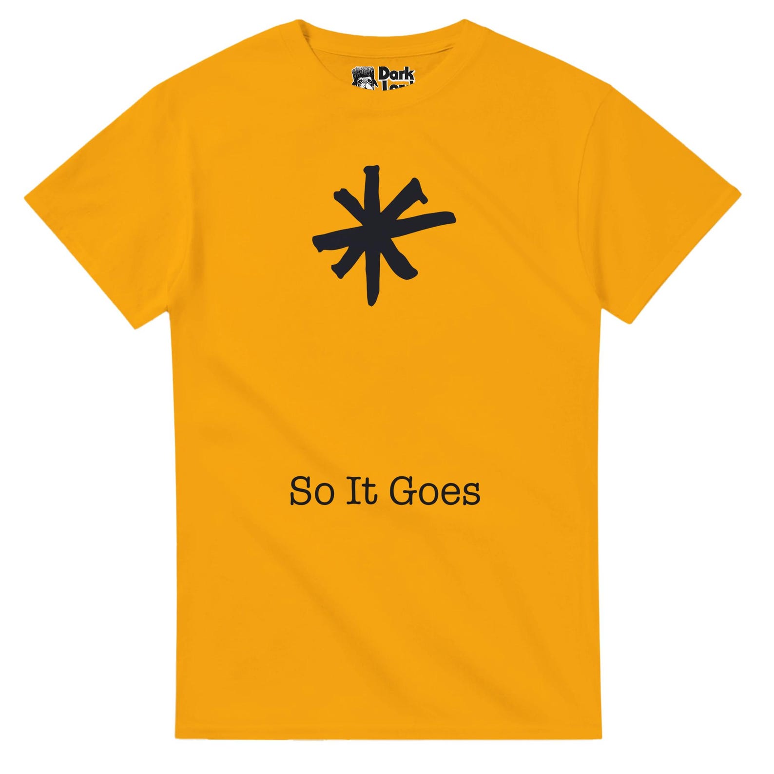 Kurt Vonnegut So It Goes T-Shirt - Casual Literary Graphic Tee L