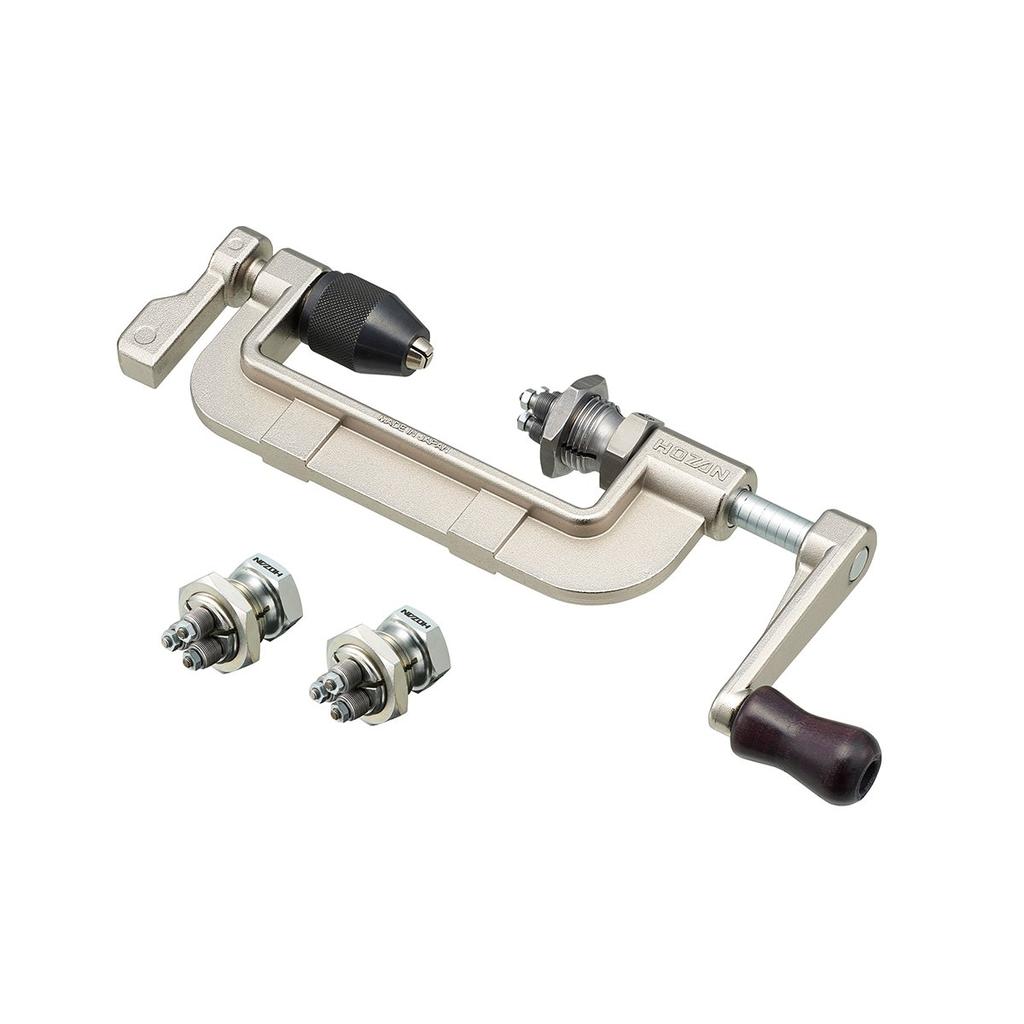 HOZAN spoke thread cutter set Applicable Thread spokes #13/#14/#15 (plain) size BC2.3/BC2.0/BC1.8 (56 threads) C-702-22