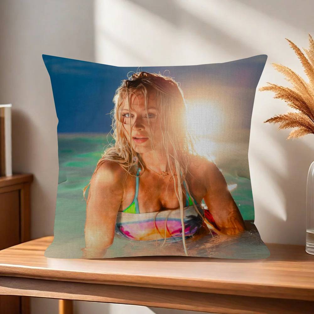 Singer Zara Larsson Midnight Sun Pillow Gift Home Office Decoration Pillow Bedroom Sofa Car Cushion CoverPillow Case