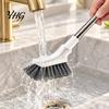 Narrow Crevice Brush 1/2/3/4/5Pcs Telescopic Floor Cleaning Brush, Extendable Long Handle Scrub Corner Grout Tool for Toilets, Crevice, Grout,