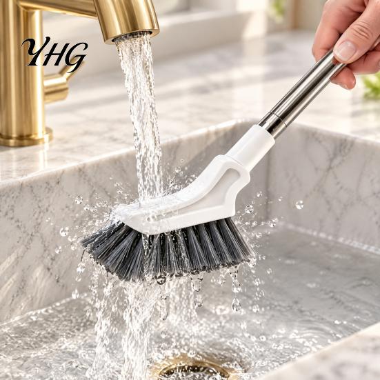 Narrow Crevice Brush 1/2/3/4/5Pcs Telescopic Floor Cleaning Brush, Extendable Long Handle Scrub Corner Grout Tool for Toilets, Crevice, Grout,