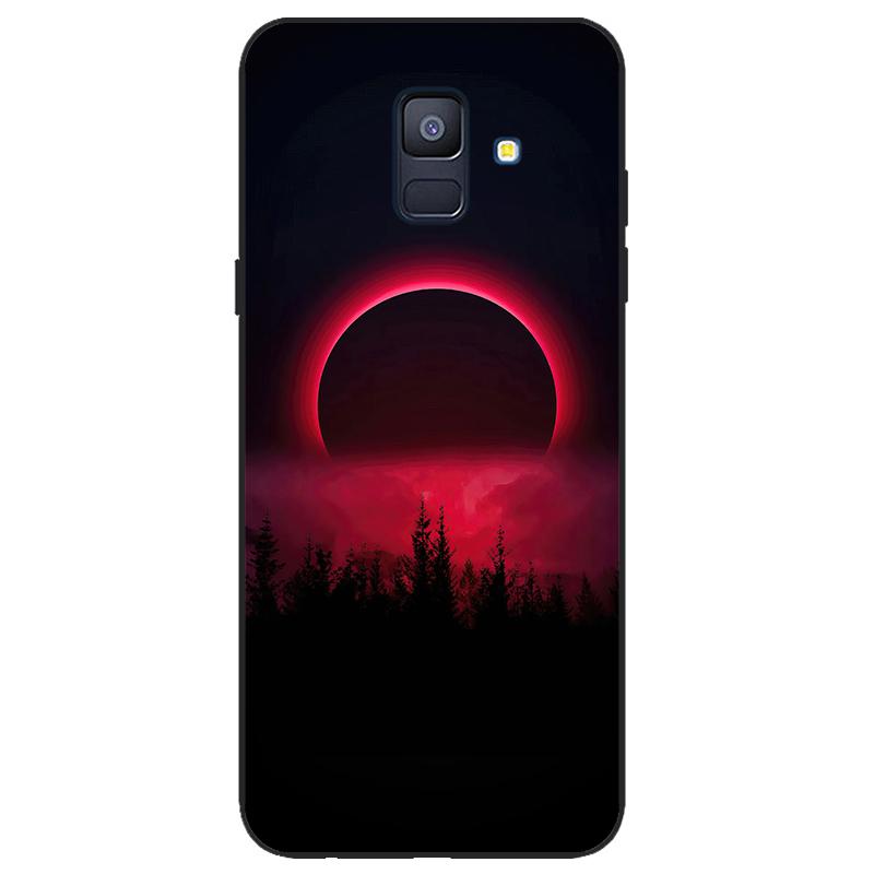 For Samsung Galaxy A6 2018 Silicone Case SIM SM A600 A600F Phone Case Tpu Case Coque Samsung Galaxy A62018 black