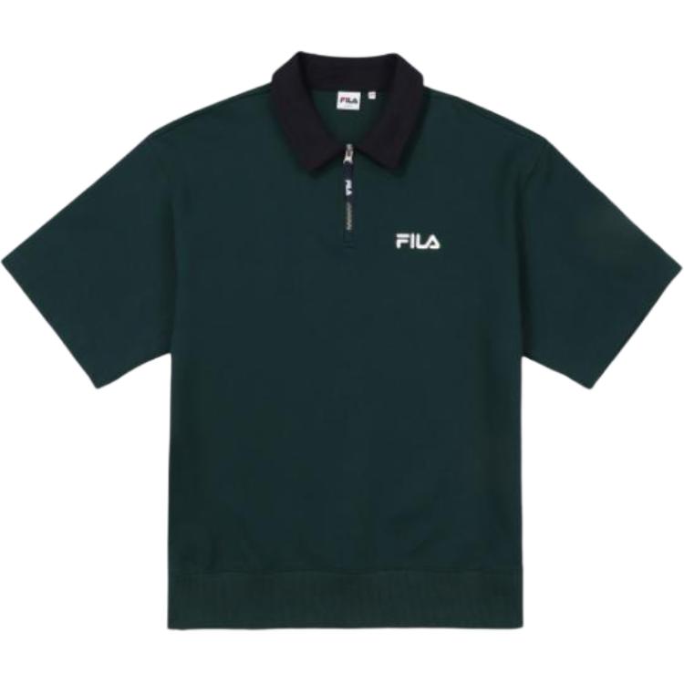 FILA Polo Shirts Unisex Polo Collar Moderate Straight Fit FS2TSF2111X-HRD