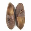 USED/Made in Japan Arcolletta Padrone × Beams Leather Tassel Slip-On Shoes 24.5 Brown