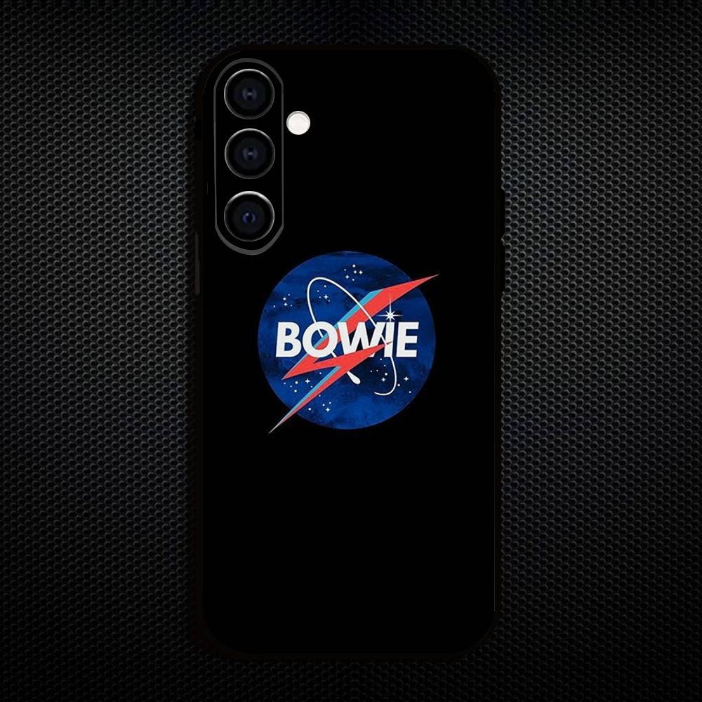 D-David Singer B-Bowie  Phone Case For Samsung Galaxy A73,A72,A71,A70,A53,A52,A51,Others Soft Black Shell