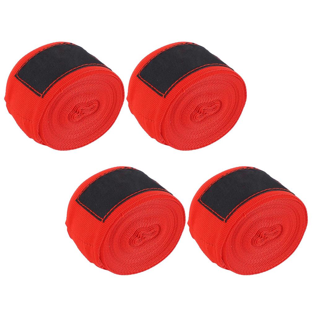4pcs Sports Hand Wraps Elastic Boxing Handwraps Breathable MMA Boxing Hand Wraps for Men Women