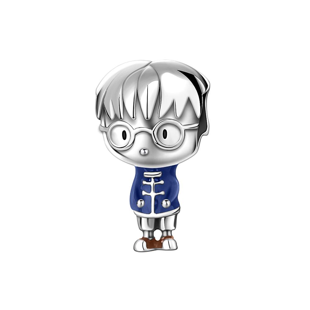 Copper Letter Family Beads Grandma Brother Son Pendant Women Dangle New Charm Fit Original Bracelet For Jewelry Gift