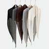 Solid Color Mesh Shawl 190×60cm Air-Conditioning Shawl  Spring Summer for Women