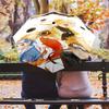 1 PC Automatic Folding Umbrella - Naruto Evolution Pattern Portable Foldable Design With 8 Ribs Christmas Birthday Gifts