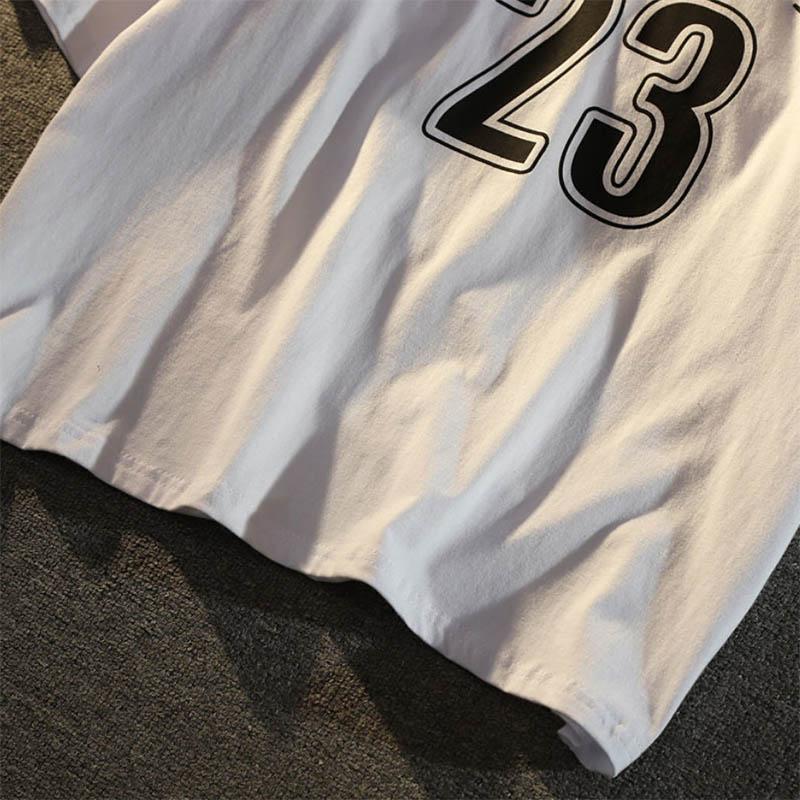 Bear Short-sleeved Basketball Uniform Fake Two Neutral Wind Loose Design Sense Niche T-shirt Trend Top