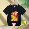 Fashionable Cool Lion King Simba Cartoon Print Children's 2026 Summer Breathable Parent-Child Short Sleeve