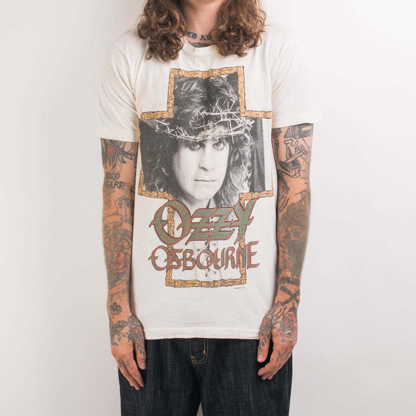 Винтажная футболка унисекс Ozzy Osbourne No Rest For The Wicked Tour 1988 AHN01955 XXL