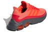 adidas Quadcube Trendiges Mesh-Dämpfung Rutschfest Atmungsaktiv Niedrig geschnitten Laufschuhe Herren Rot Grau EG4394