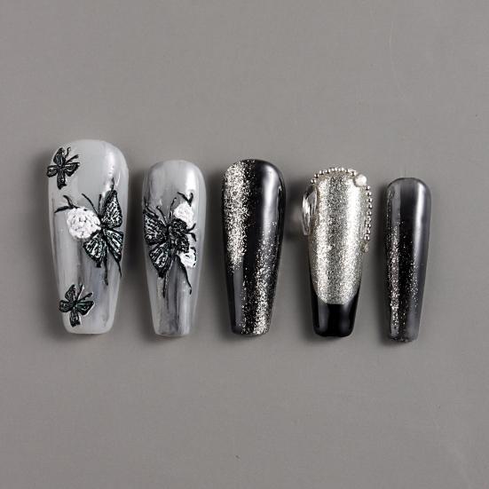 Ins Style for Nail Glossy Stickers Long-Lasting 5D Finish Perfect Nail Decoration Nail Art Sticker