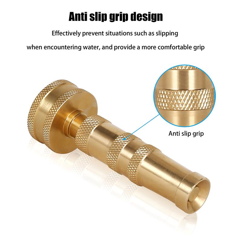 1 PCS Ideal For Cleaning And Irrigation For Hose Garden Hose Spray Nozzle-High Pressure Adjustable,