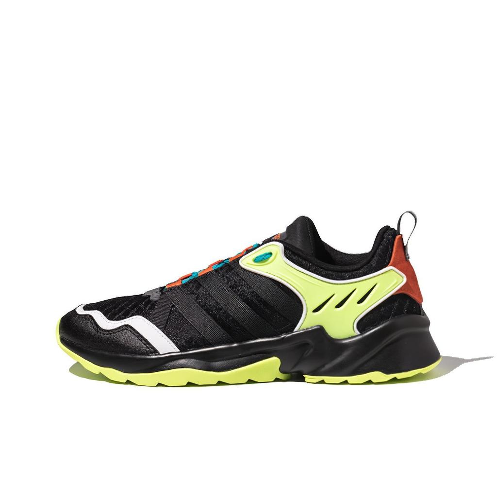 adidas Neo 20-20 FX Vielseitige PU Abriebfest Atmungsaktiv Low-Top Marathon Laufschuhe Herren Sneaker Schwarz Gelb EH2216
