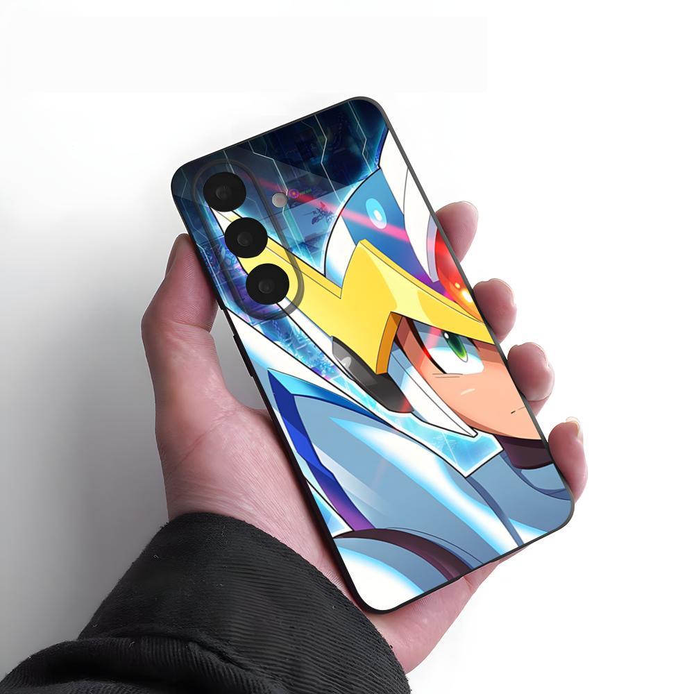 Megaman Zero Phone Case For Samsung A25 A13 A33 5G A54 A36 A35 A56 A52 A14 Shockproof Soft Cover