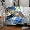 1pc Frieren Blanket, Gift, for Men and Women, Soft Blanket, Good for Sofa Bed Couch Travel, Lightweight Flannel Blanket