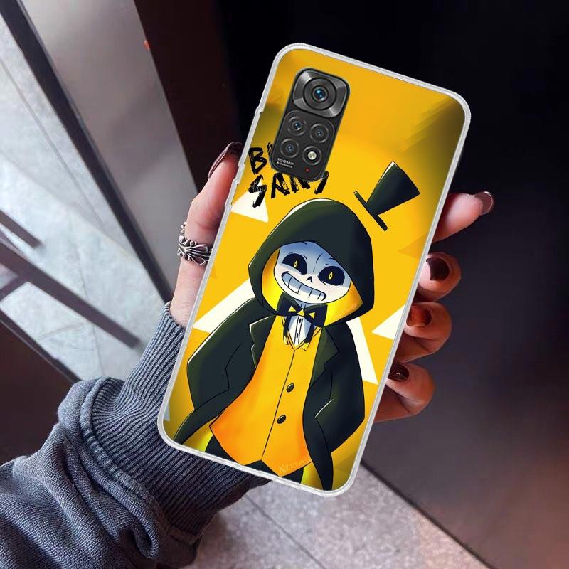 Undertale Papyrus Sans Doggo Phone Case For Xiaomi Redmi Note 15 14 14S 13 12S 12 Pro Plus 11S 11 10S 10 4G Cover 11E 11T 5G Pri