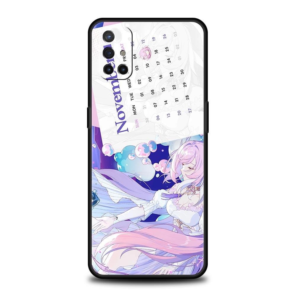 Phone Case For OnePlus 11 10 9 Pro 9T 12R 10R 9R 9RT 10T 8T 8 7 7T Nord 2T CE 2 5G N200 N10 N100 Cover Honkai Impact 3rd Anime