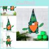 St en Tissu Non-tissé Festif. Décorations Suspendues de la Saint-Patrick avec Trèfle Rudolph