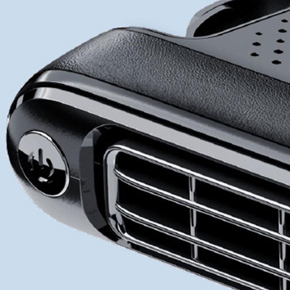 2Pcs Portable Car Seat Fan Electric Car Headrest Cooling Air Fan Car Mounted Seat Back Cooling Fan for SUV RV Truck Sedan