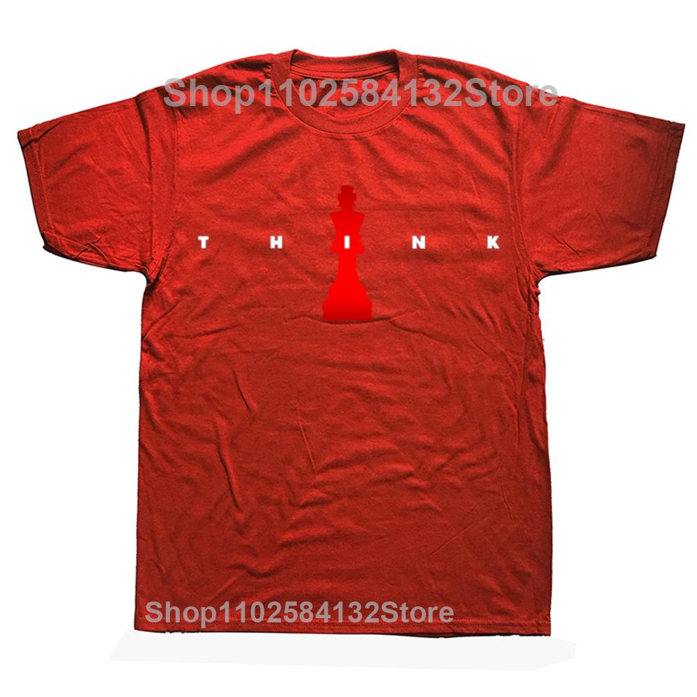 Funny Chess Player Graphic Tshirts Men Womens Fashion Casual Oversized Tshirt 100 Cotton Loose Checkmate T Shirt