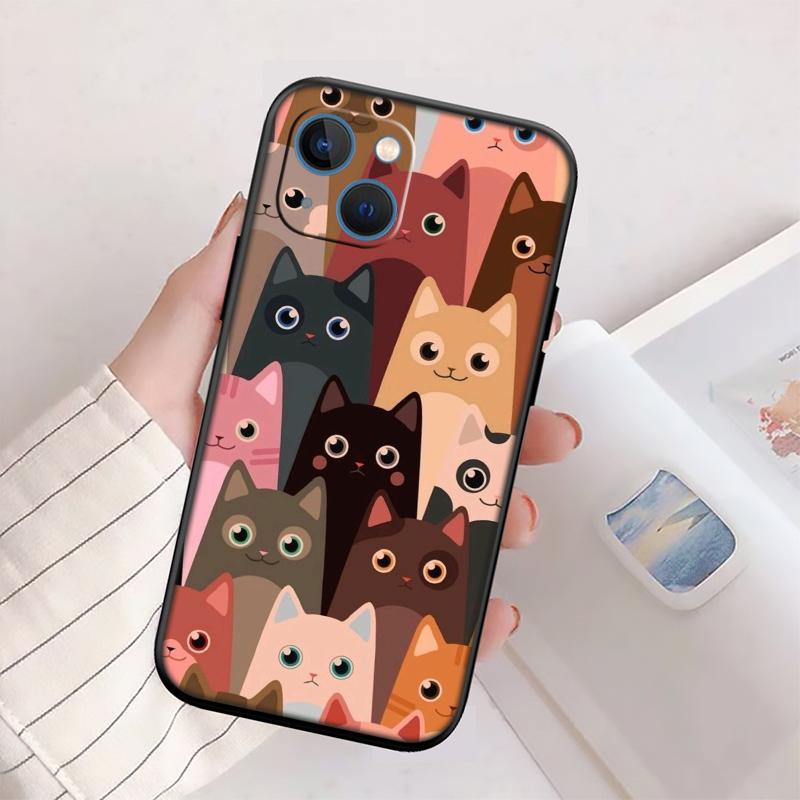 RP15 Cat Kitten Meow New High-End Shell Phone Case for Xiaomi Poco F8 M4 M5 M6 M7 X3 X6 X7 Pro GT NFC Ultra